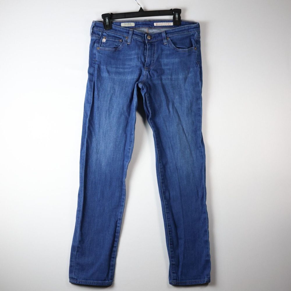 AG Adriano Goldschmied Stilt Jeans Womens Size W30 Cigarette Blue Denim